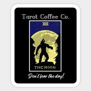 The Moon - Tarot Coffee Co Sticker